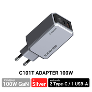 [แพ็คส่งเร็ว] Orsen by Eloop C101T adapter Type C GaN Charger 100W หัวชาร์จเร็ว พกพาสะดวก PD QC PPS 