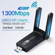 USB 3.0 WiFi 5 Dongle RTL19OCT 1200Mbps Dual Band 5G 2.4G Wireless Network Adapter MU-MIMO WiFi Dong