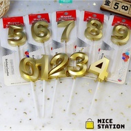 Number Candle 7.5cm Cake Happy Birthday Dessert Table Sparkling Numbering Candles birthday Party