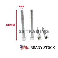 M6 SCREW ALLEN KEY HEAD SCREW 60MM 6CM