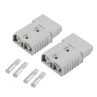 2 PCS For Anderson Connector Plug Electric Forklift EV Car Battery Quick Connect Disconnect Power 50