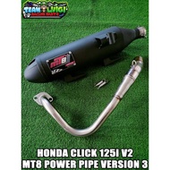 Mt8 POWER PIPE FOR HONDA CLICK 125I VERSION 3 99
