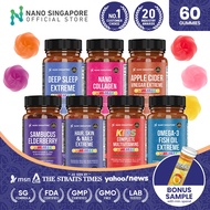 Vitamin Gummy - Apple Cider ACV / Collagen / Deep Sleep / Elderberry / Hair Skin Nails / Kids Gummie