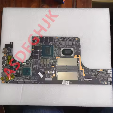 FOR MSI MS-16W1 MS-16W11 FOR MSI GF65 LAPTOP Motherboard I7-10750H CPU+RTX 2060 N18E-G1-B-KD-A1 Full