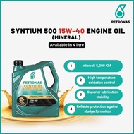 Petronas Syntium 500 15W-40 Engine Oil (4L) Minyak Engin Mineral 15W40