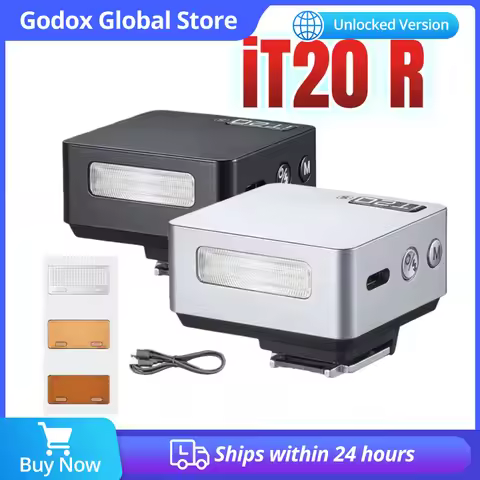 Godox iT20 R TTL Mini Flash iFlash Camera Flash Magnetic On-camera Flash compatible with Ricoh GR3/G