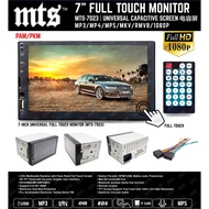 Universal Screen 7” Full Touch Double Din MONITOR With MP3/MP4/MP5/MKV