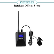 RETEKESS TR506 Transmitter Wireless Lavalier Microphone System Tour Guide System With Rechargeable Battery For Simultaneous Conference
