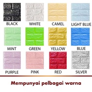 [HOT SELLING] 3D BRICK FOAM WALLPAPER 70x35CM / XPE FOAM HOME DECOR DIY/ WALLPAPER STICKER FOAM/3D W