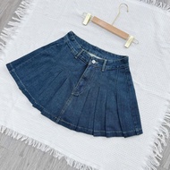 Chân Váy Tennis Jean Bigsize Chất Vải Jean Mềm Thoải Mái Phong Cách Trẻ Trung Cho Chuppy (50-95Kg)-