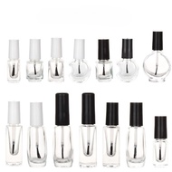 [Nail Polish Sub-bottling] 3ml Glass Nail Polish Empty Bottle 5ml Nail Polish Glue Sub-Packing Bottl