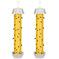 雜乜鋪 - 2支裝滅蚊蠅棒，適用於室內外懸掛式滅蚊蠅棒，果蠅棒捕捉器，家用滅蠅棒捕捉器