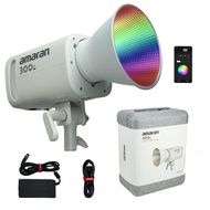 Amaran 300C White, 300W RGB LED COB Video Light CCT 2,500K to 7,500K Bowen Mount Continuous Output L