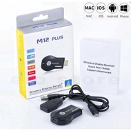 Anycast M12 Plus Dongle Netflix iFlix Mirror Screen Like Chromecast Mirascreen Wireless Wifi Display