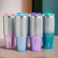 Meyoe Stainless Steel Coffee Tumbler Cup Portable Stainless Steel Cup Aesthetic Drinking Bottle Stai