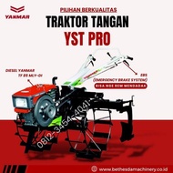 Mesin Bajak Sawah Kebun Traktor Tangan Tiller Yanmar Diesel Solar