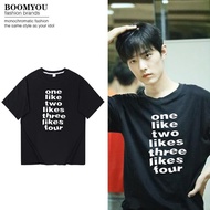 Wang Yibo men's and women's same style T-shirt