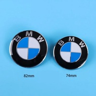 1Pc ABS 74mm 82mm Car Front Hood Badge Logo Rear Trunk Emblem for BMW M Performance E46 F10 F30 E39 