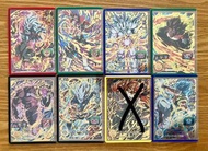 ($100 四張) 港版七龍珠英雄卡(UMT第7彈) 4星卡：UMT7-043 魔神托娃/ UMT7-044 魔神達布拉：超宇宙/ UMT7-045 超一星龍/ UMT7-049 達洛特：超宇宙/ U