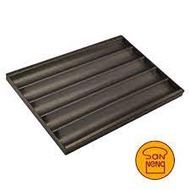 三能台灣製 SANNENG SN1592 SN1595 5 Row 6 Row Baguette Tray (Non-Stick) Baking Tray Baguette Tray 法国烤盘法国面包