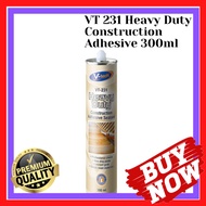 VT-231 Heavy Duty Construction Adhesive Sealant / Vital Nails / Gam untuk Permukaan Kayu, Simen dan besi