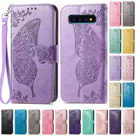 S10 Plus Case For Samsung Galaxy S10 Case Wallet Flip Case For Samsung S10 5G Case S 10 S10+ Plus Ga