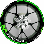 YAMAHA MOVISTAR UNIVERSAL VIXION BYSON R15 R25 XABRE RIMS STICKER
