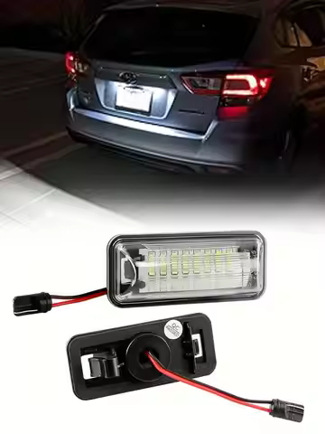 LED Number License Plate Light Lamp for 2008-2022 Subaru Impreza WRX STI BRZ 86 FR-S OE: 84912FG110 