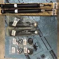 ORIGINAL TOYOTA VIOS NCP42 (2003-2007) REAR ABSORBER , MOUNTING, COVER BUSH FULL SET (8items)