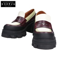 Ganni heeled penny loafers size 38