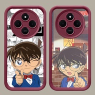 N-2 Detective Conan Silicone Case for Xiaomi Redmi 14C Note 9 POCO M2 C75
