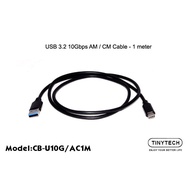 USB 3.2 10GBPS AM TO CM CABLE – 1 METER