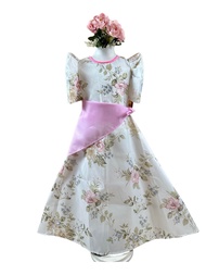 FILIPINIANA for KIDS | Costume | Modern Filipiniana with bandana Buwan ng Wika Maria Clara Red Signa