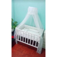 MULTIFUNCTIONAL CRIB FOR BABY DROP SIDE AND ADJUSTABLE UNISEX