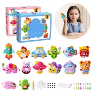 GPHA> DIY Doll Sewing Toys, Sewing Kit For Kids, Sewing Kit For Beginners, Handmade Kids Sewing Craf