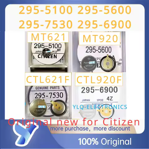 MT621 MT920 CTL621F CTL920F 295-5100 295-5600 295-7530 295-6900 CTL920 Eco-Drive Citizen Watch Recha