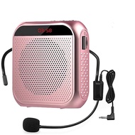 Speaker Portable Voice Amplifier Head Mounted Microphone Speaker Teacher Teaching Lapel Microphone