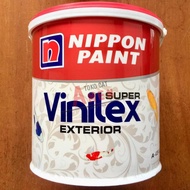 NIPPON PAINT VINILEX SUPER EXTERIOR 5KG - DOLPHIN GREY / CAT TEMBOK
