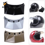 [KOZEEY] 5-Snap Motorcycle Helmet Visor Peak Sun Visor UV Sunshield Protector Shield