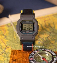 Montres Company 香港註冊公司(33年老店) 卡西歐 CASIO G-SHOCK G SHOCK GSHOCK 200米防水 5年電池壽命 布質錶帶 DW5600 DW5600MNC D