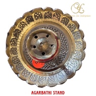 Brass Crafted Agarbathi /Incense Stick Stand