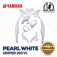 SNIPER 150 V1 FAIRINGS SET PEARL WHITE