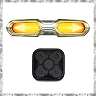 [I O J E] Bicycle Turn Signal Light Smart Wireless Remote Bike Taillight Light Bike Rear Light for  