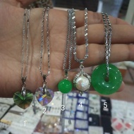 Rantai Original Stainless Steel Buah Jed Dan Original Mutiara Air Tawar (freshwater pearl) Dan Batu 
