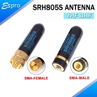 High Gain SMA Female Antenna SRH805S Dual Band UHF/VHF Antenna for Baofeng UV-5R BF-888S UV-82 Walki