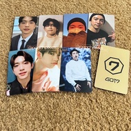 [MIN. 4] PHOTOCARD UNOFFICIAL GOT7 JINYOUNG JACKSON YUGYEOM BAMBAM JB YOUNGJAE
