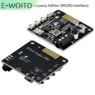 【E-WOITD】 5.0 Bluetooth Audio Receiver Board Bluetooth MP3 Lossless Decoder Board Wireless Stereo Mu