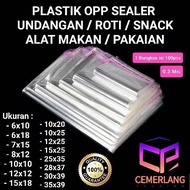 Plastik Opp Bening 25x35 Baju Seal Lem Laundry Olshop Online Shop