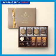 GODIVA Cookie & Chocolate Gift Box – 8 Cookies & 13 Assorted Chocolates | Made in Japan