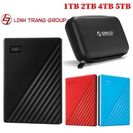 USB3.0 Western Digital My Passport 4TB 2TB 1TB